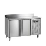 Comptoir pour saladette réfrigéré négative CF7210 2 portes GN1/1 Inox 17742 TEFCOLD-mondialchr.com