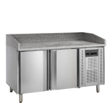 Meuble à pizza 2 portes PT1200 Inox 17823 TEFCOLD-mondialchr.com
