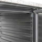 Meuble à pizza 3 portes PT1300 Inox 17834 TEFCOLD-mondialchr.com