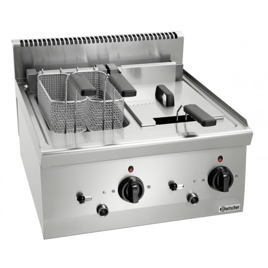 Friteuse 600, B600, 2x8L 131425 Bartscher - mondialchr.com