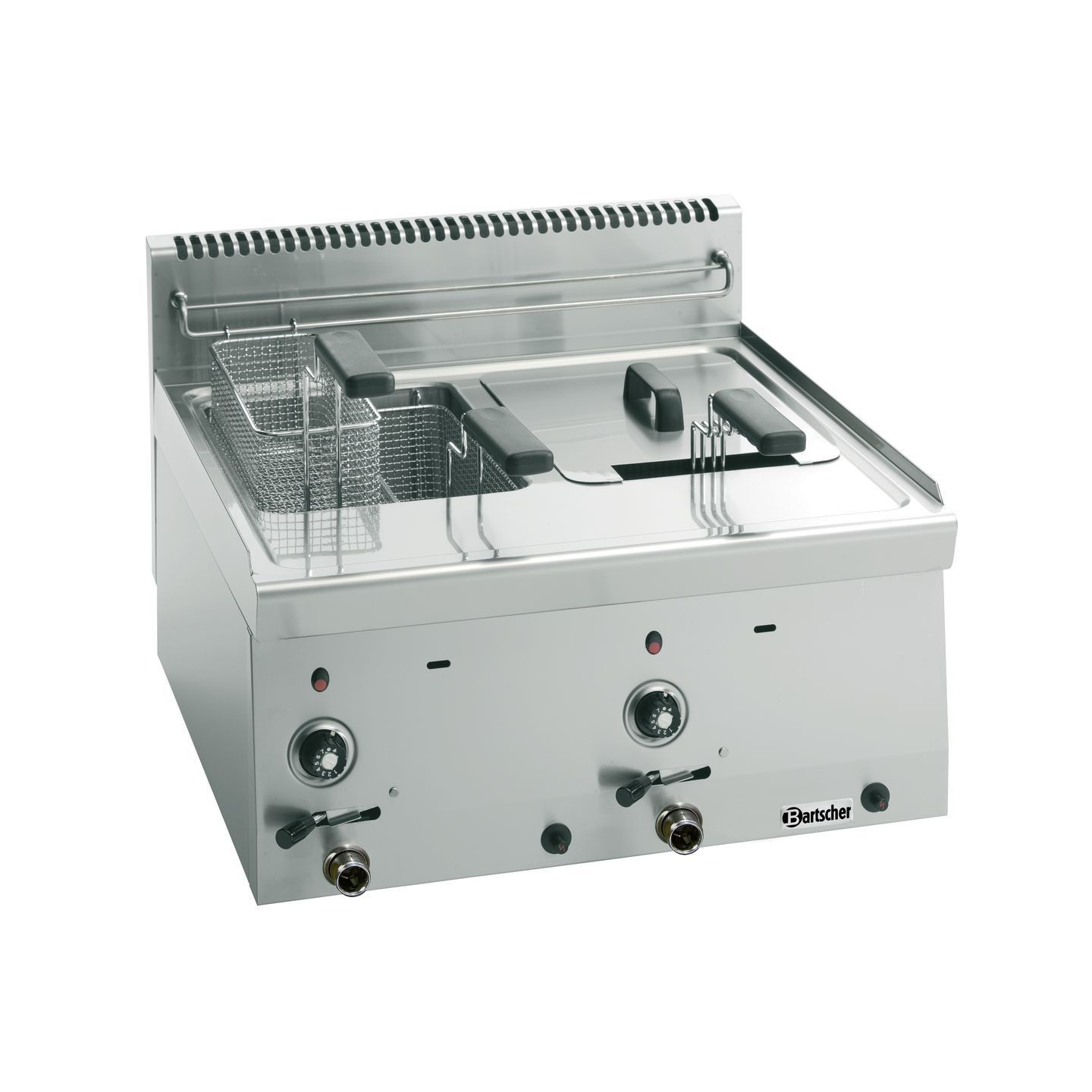 Friteuse gaz 600, B600, 2x8L 1315213 Bartscher- mondialchr.com