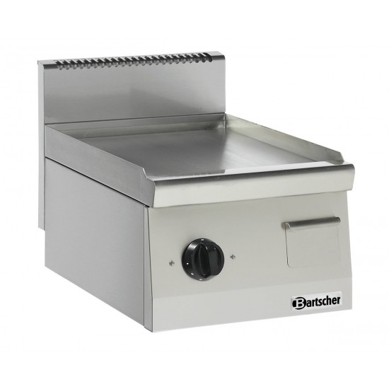 Plaque grill 600, B400, lisse 132115 Bartscher - mondialchr.com