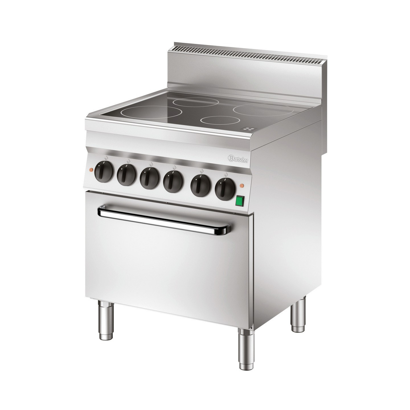 Fourneau Électrique 650 B700- 4 Zones Bartscher 115059 -mondialchr.com