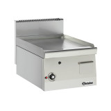 Plaque grill gaz 600, B400, lisse 1311413 Bartscher - mondialchr.com