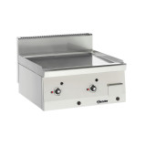 Plaque grill gaz 600, B600, lisse 1311813 Bartscher - mondialchr.com