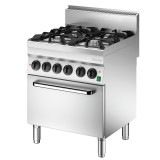 Fourneau Gaz Bartscher 650 - 4 Plaques, L700 1151243 - mondialchr.com