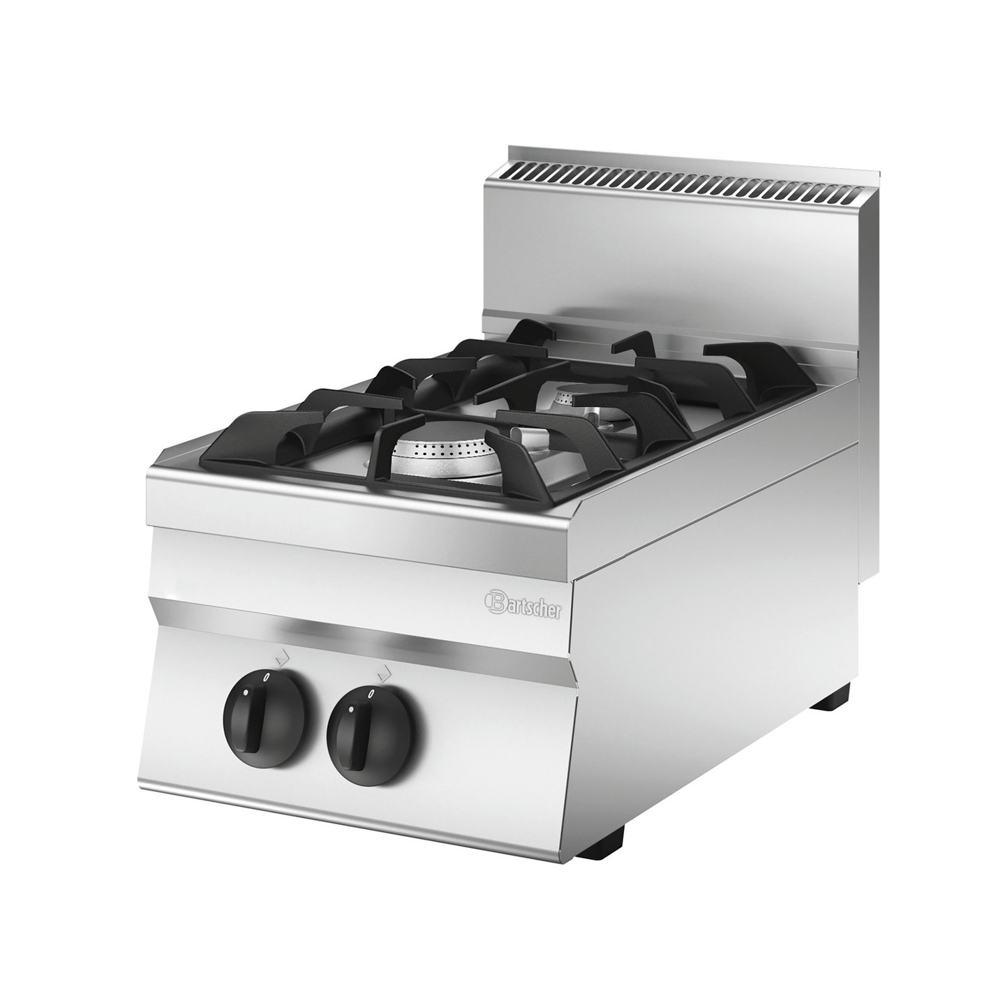 Fourneau Gaz Bartscher 650 - 2 Feux Larges, TG 1151123 -mondialchr.com