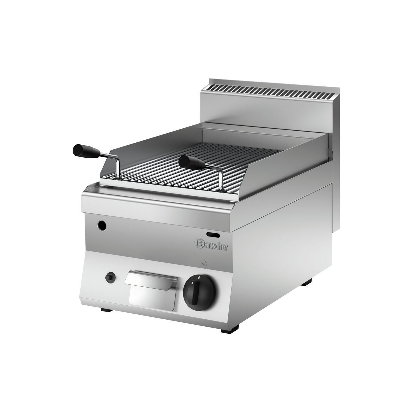 Grill Pierre de Lave Gaz 650 B400 1151583 -Bartscher -mondialchr.com