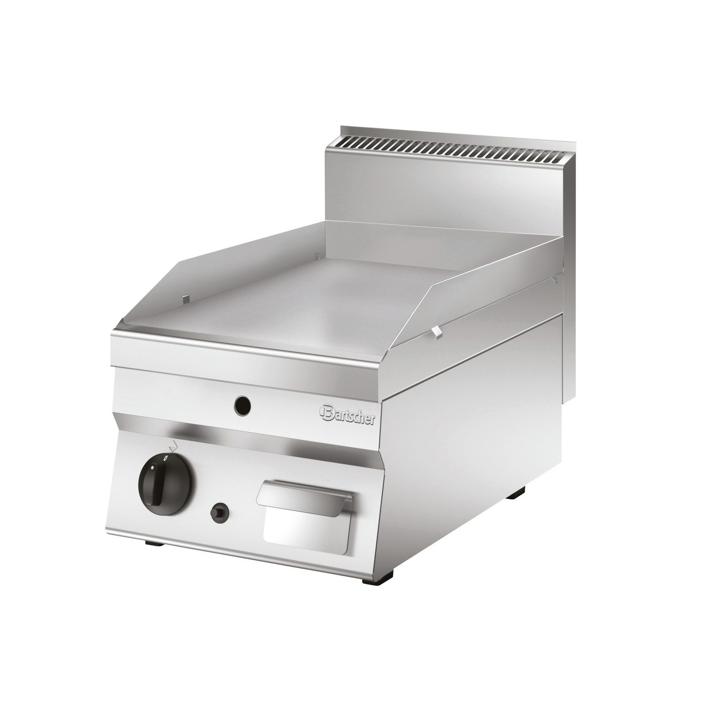 Plancha Gaz Bartscher 650 - 400G-G facile à nettoyer - mondialchr.com