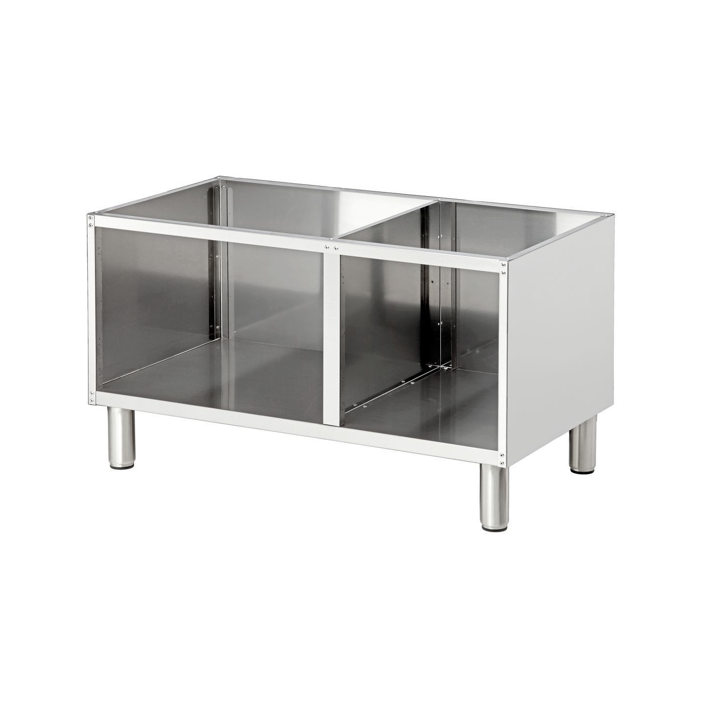 Soubassement Acier Inox Bartscher 650 L1000 AI 112023 - mondialchr.com