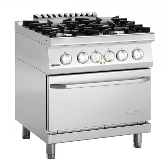 Fourneau Gaz Bartscher 70040 EB21 2851271 –Design Inox -mondialchr.com
