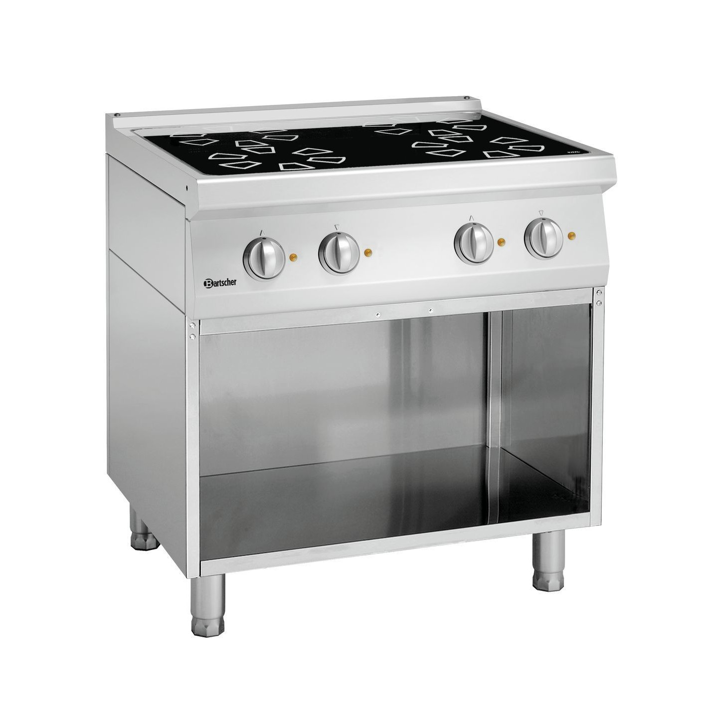 Fourneau Vitrocéramique Bartscher 700 4P SO 287420 -mondialchr.com
