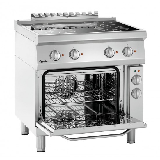 Plan de Cuisson Électrique Bartscher 700 4P EBO 287431 -mondialchr.com