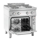 Plan de Cuisson Él. Bartscher 700 B800 4PL EBO 286225  -mondialchr.com