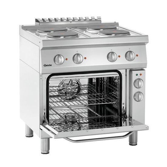 Plan de Cuisson Él. Bartscher 700 B800 4PL EBO 286225 -mondialchr.com
