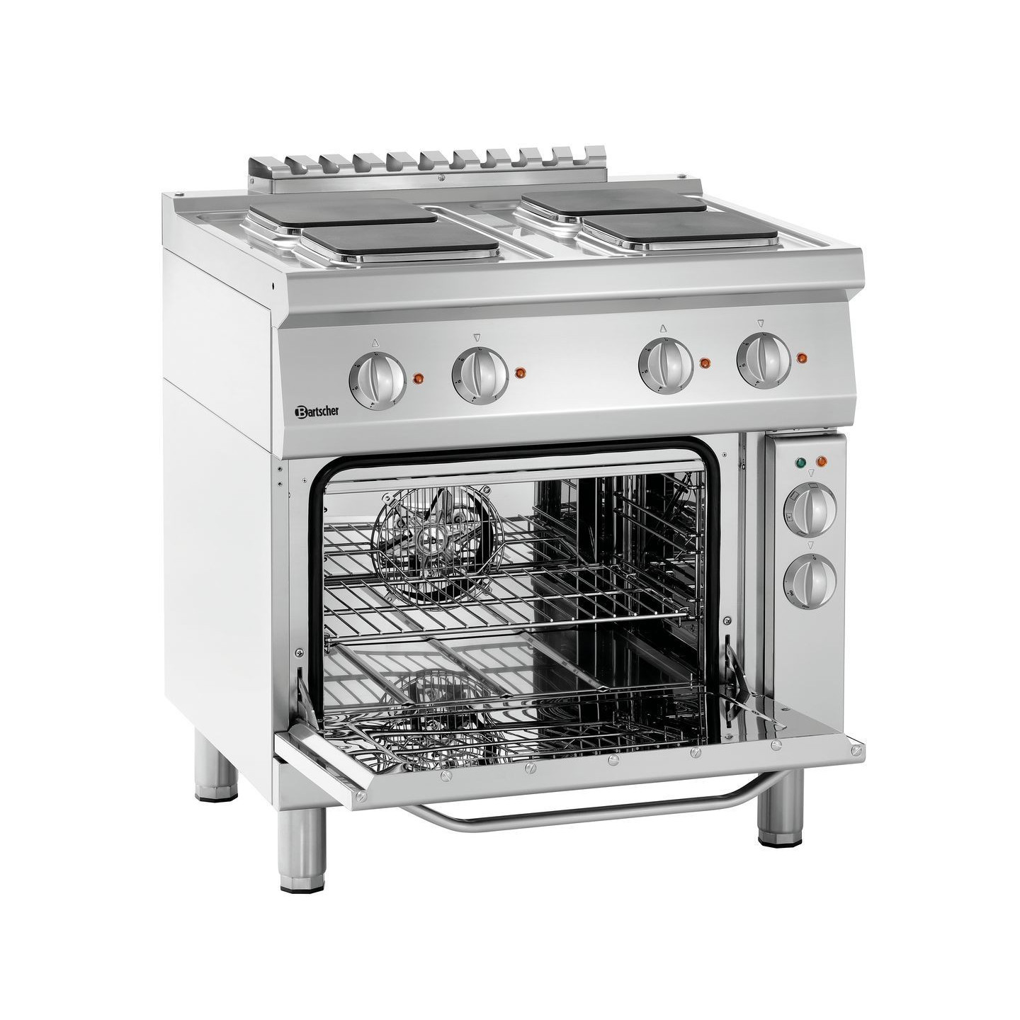 Cuisinière Électrique Bartscher 700 B800 4PL EBO 286326-mondialchr.com