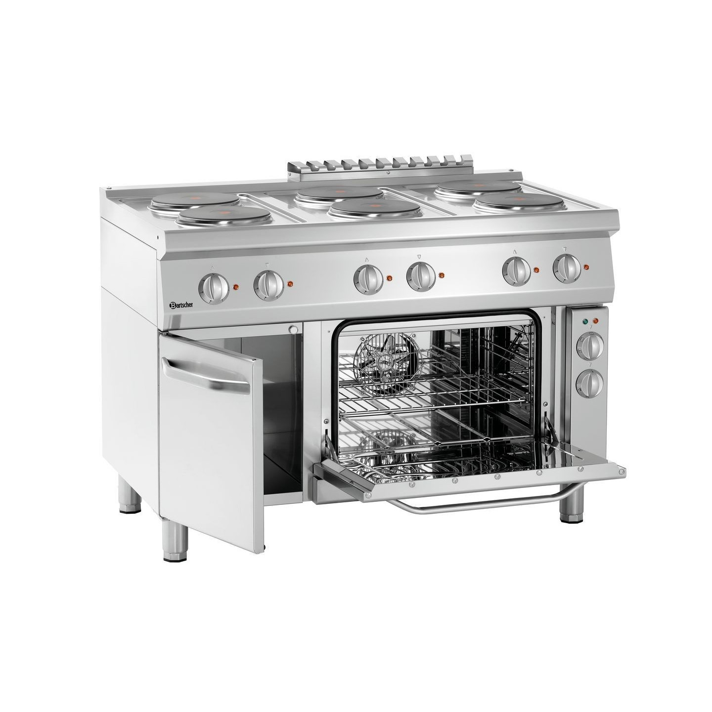 Plan de Cuisson Él. Bartscher 700 B1200 6PL EBO 286247 -mondialchr.com