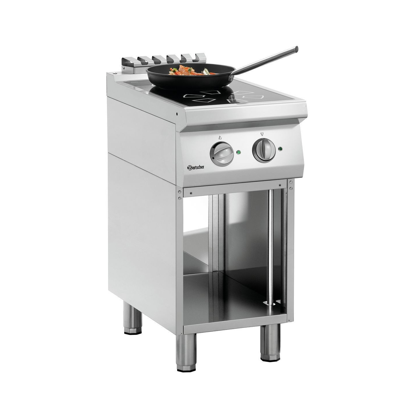 Fourneau à Induction Bartscher 700 2FLOU-1 286411 -mondialchr.com