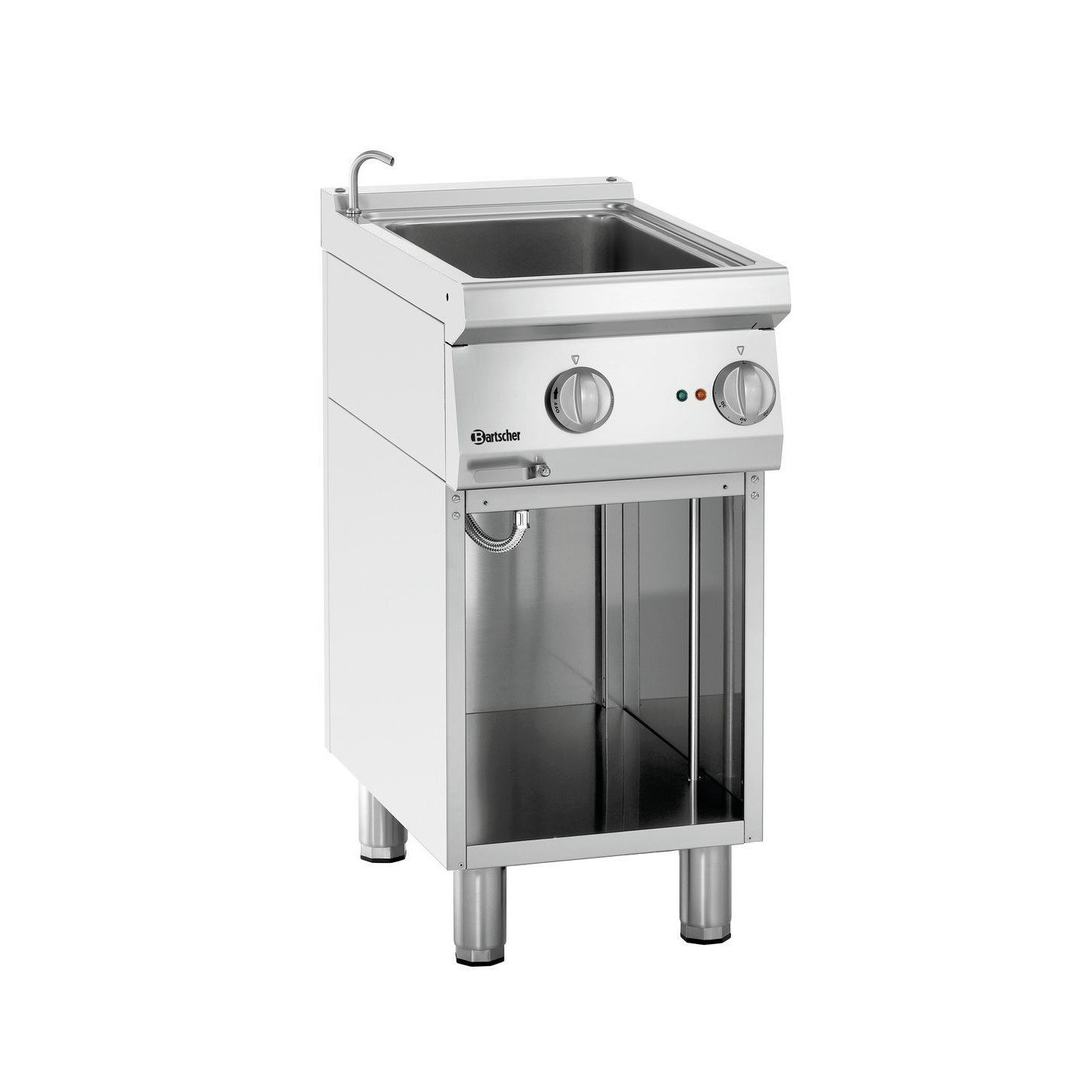 Bain Marie Bartscher 700 L400 SO aAE 286301 EN inox -mondialchr.com