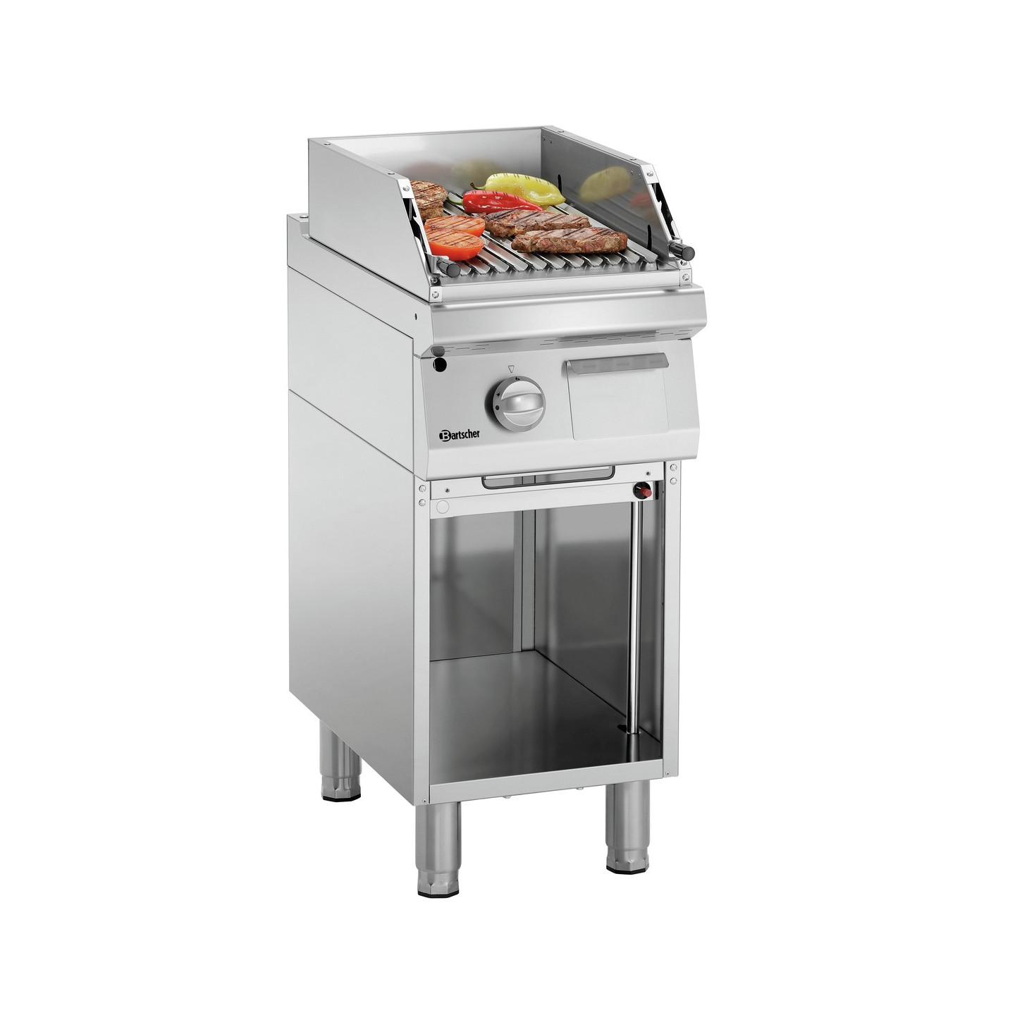 "Gril à Pierre de Lave Bartscher 700VR G90 2856211 - mondialchr.com
