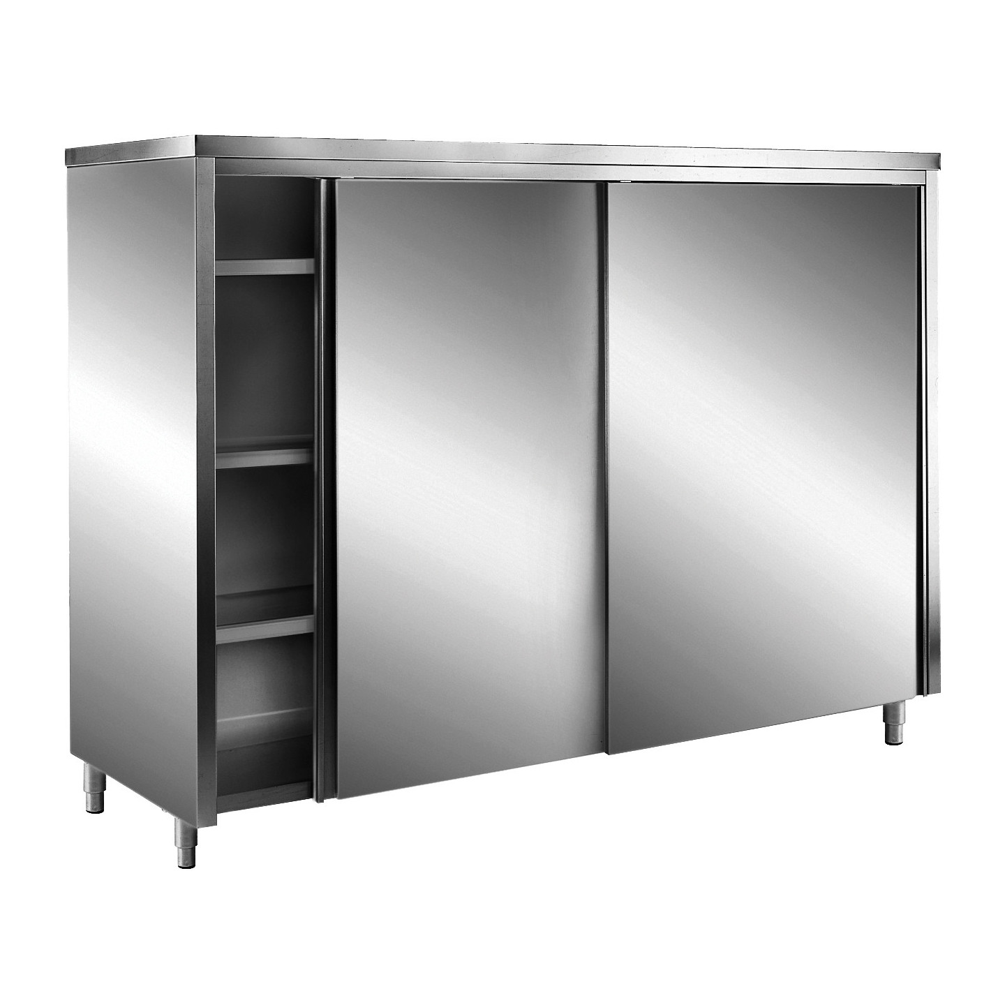 Armoire de rangement P.600mm Portes coulissantes