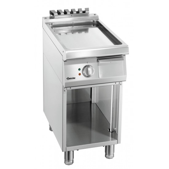 Plaque grill 700, L400, lisse 286506 Bartscher - mondialchr.com