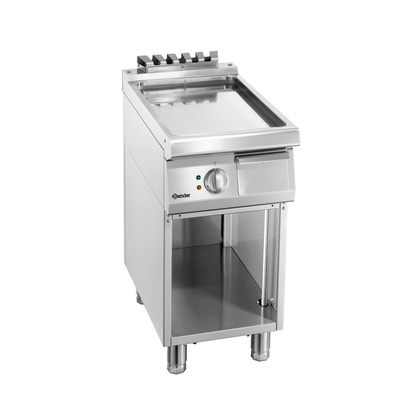 Plaque grill 700, L400, lisse 286506 Bartscher - mondialchr.com