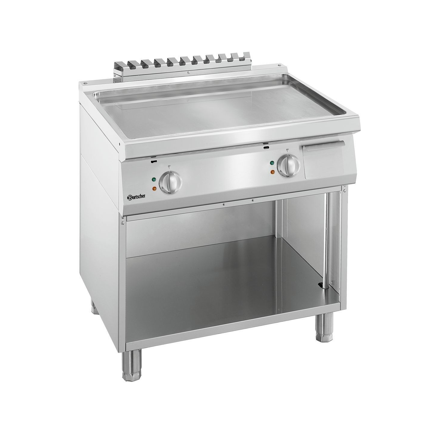 Plaque grill 700, L800, lisse 286508 Bartscher - mondialchr.com