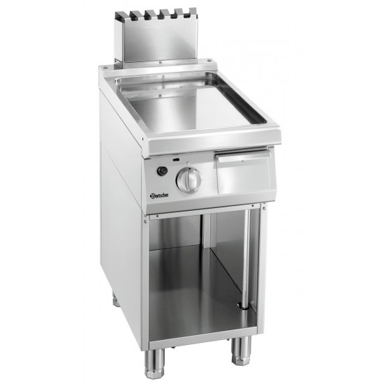 Plaque grill gaz 700, L400, lisse 2855061 Bartscher - mondialchr.com