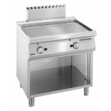 Plaque grill gaz 700, L800, lisse 2855081 Bartscher - mondialchr.com