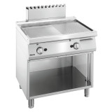 Plaque grill gaz 700, L800, lisse 2855081 Bartscher - mondialchr.com