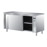 Meuble étuve P.700mm Central inox 304