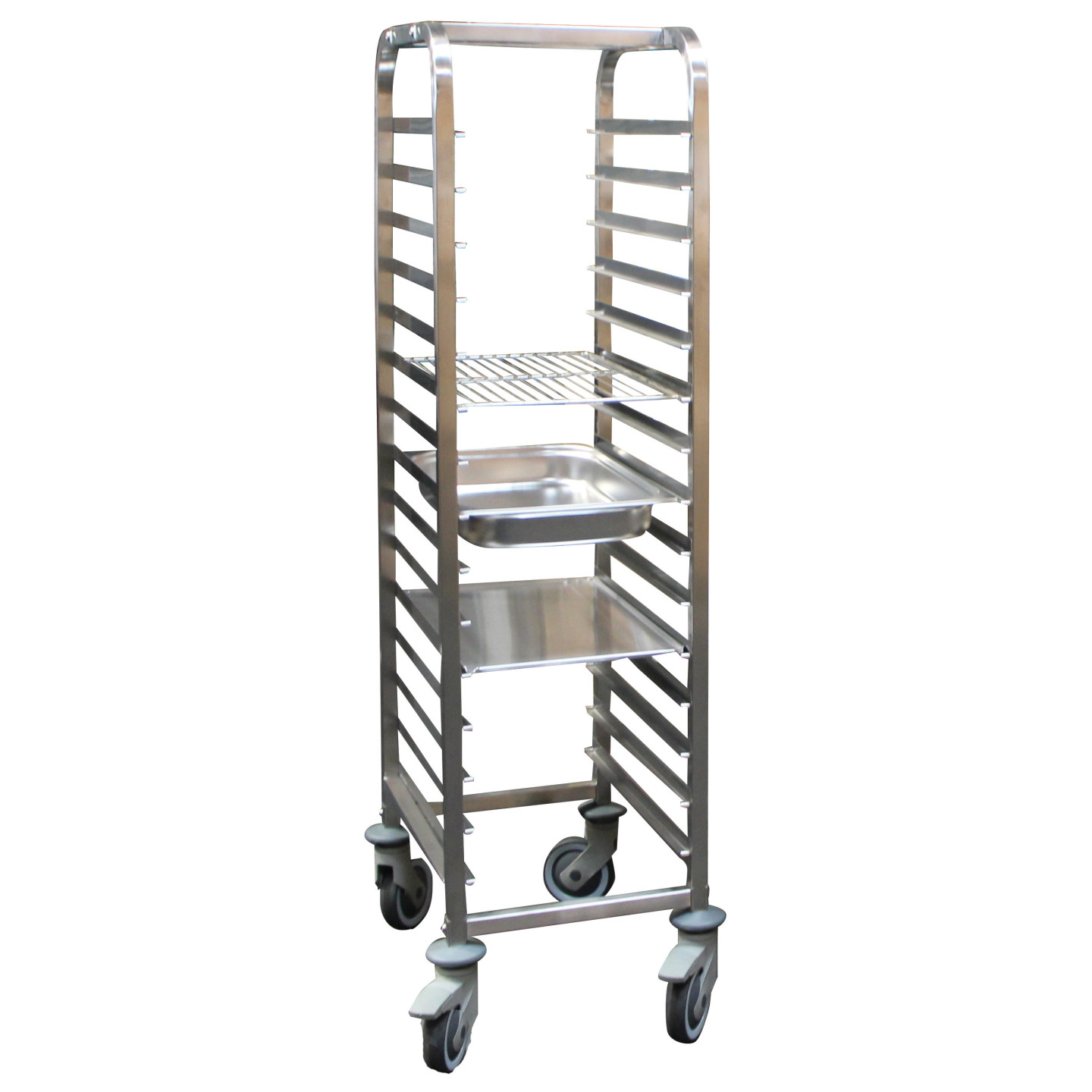 ECHELLE DEMONTABLE INOX GN1/1, 15 NIVEAUX