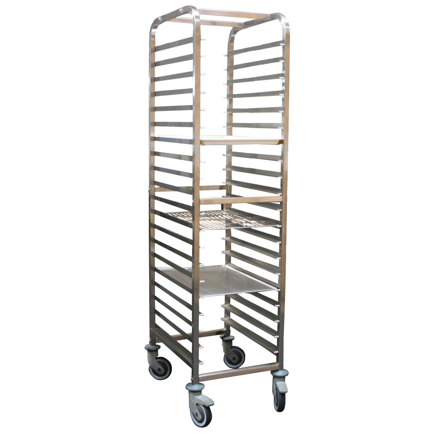 ECHELLE DEMONTABLE INOX GN2/1, 20 NIVEAUX