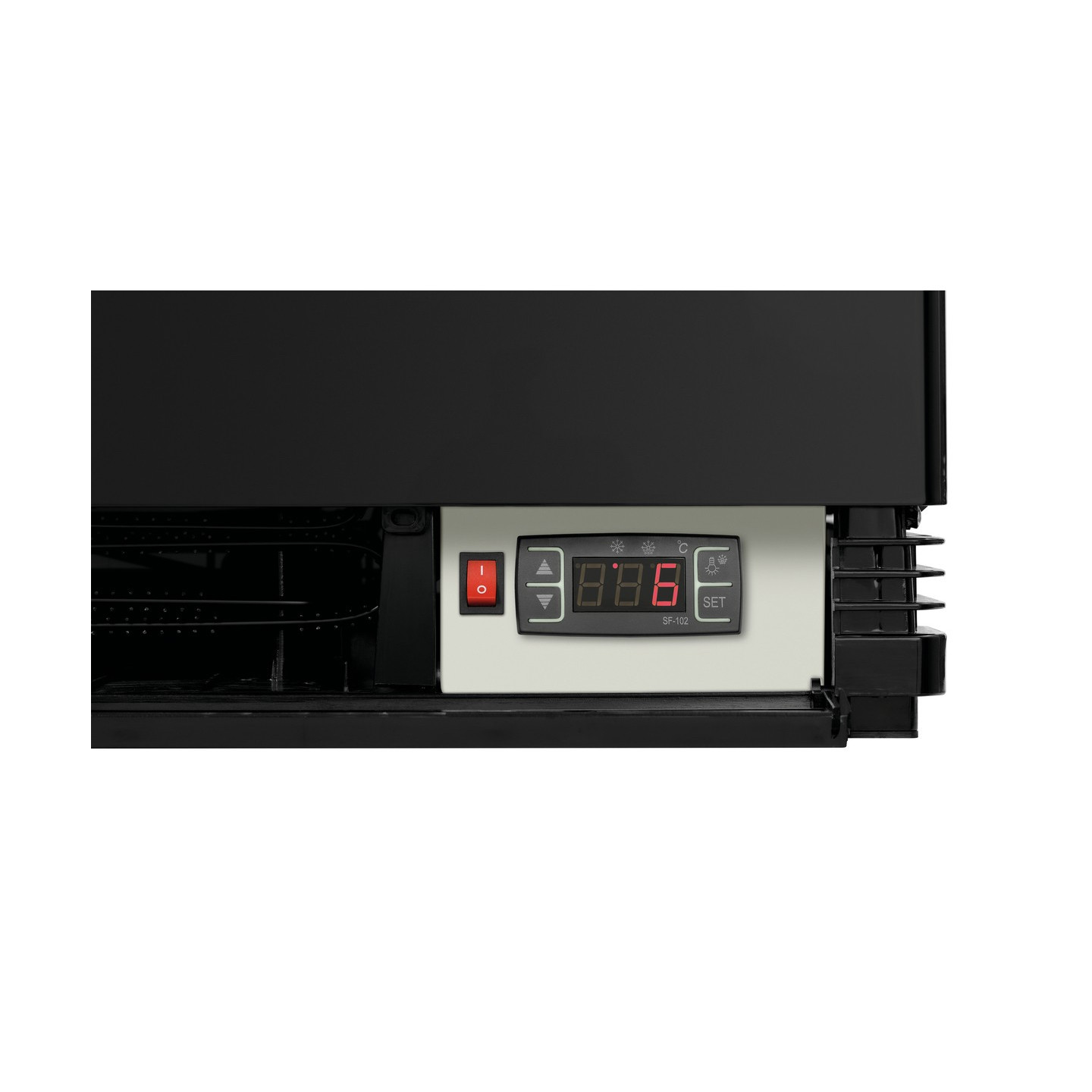 Mini-vitrine réfrigérée 98L Bartscher 700398G Moderne -mondialchr.com