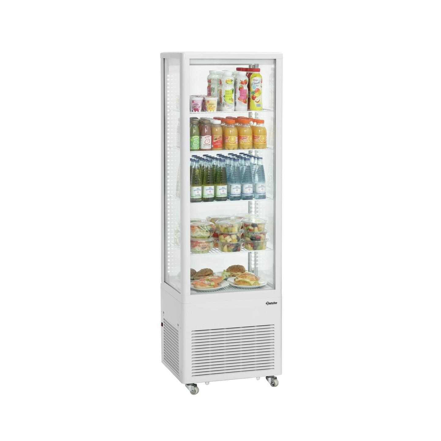 Vitrine réfrigérée 235L Bartscher Grande capacité -mondialchr.com