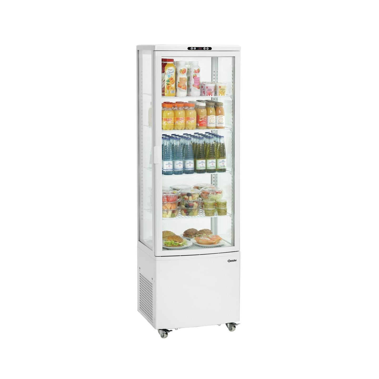 Vitrine réfrigérée 235L Bartscher Grande capacité -mondialchr.com