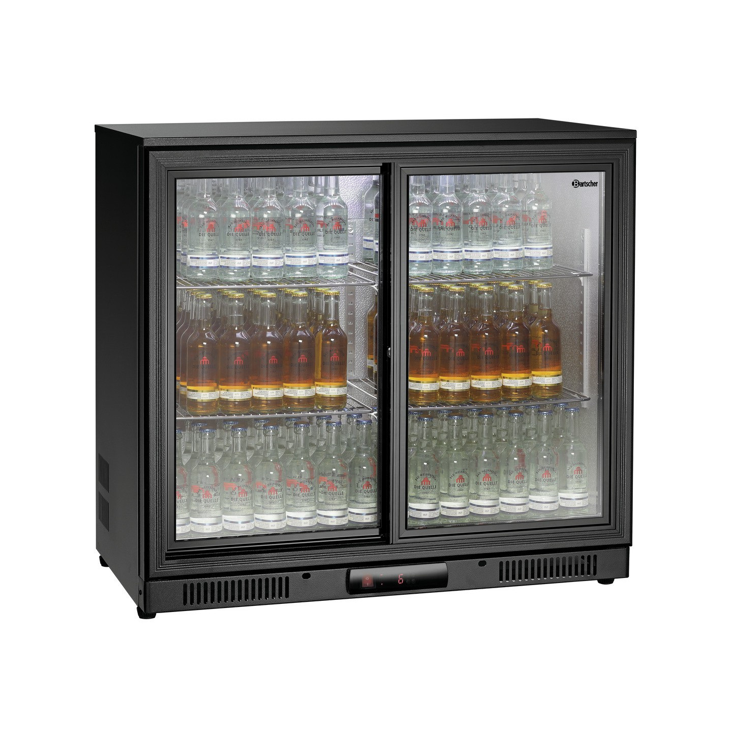 Arrière bar réfrigéré 176L 700122 Bartscher - mondialchr.com