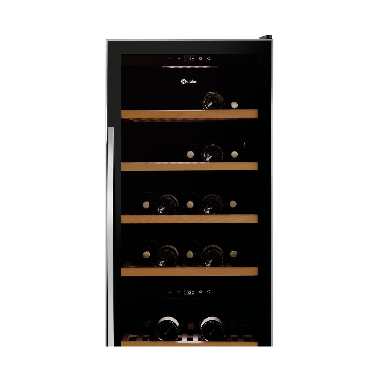 Cave à vin Bartscher 700132 Double zone de température –mondialchr.com
