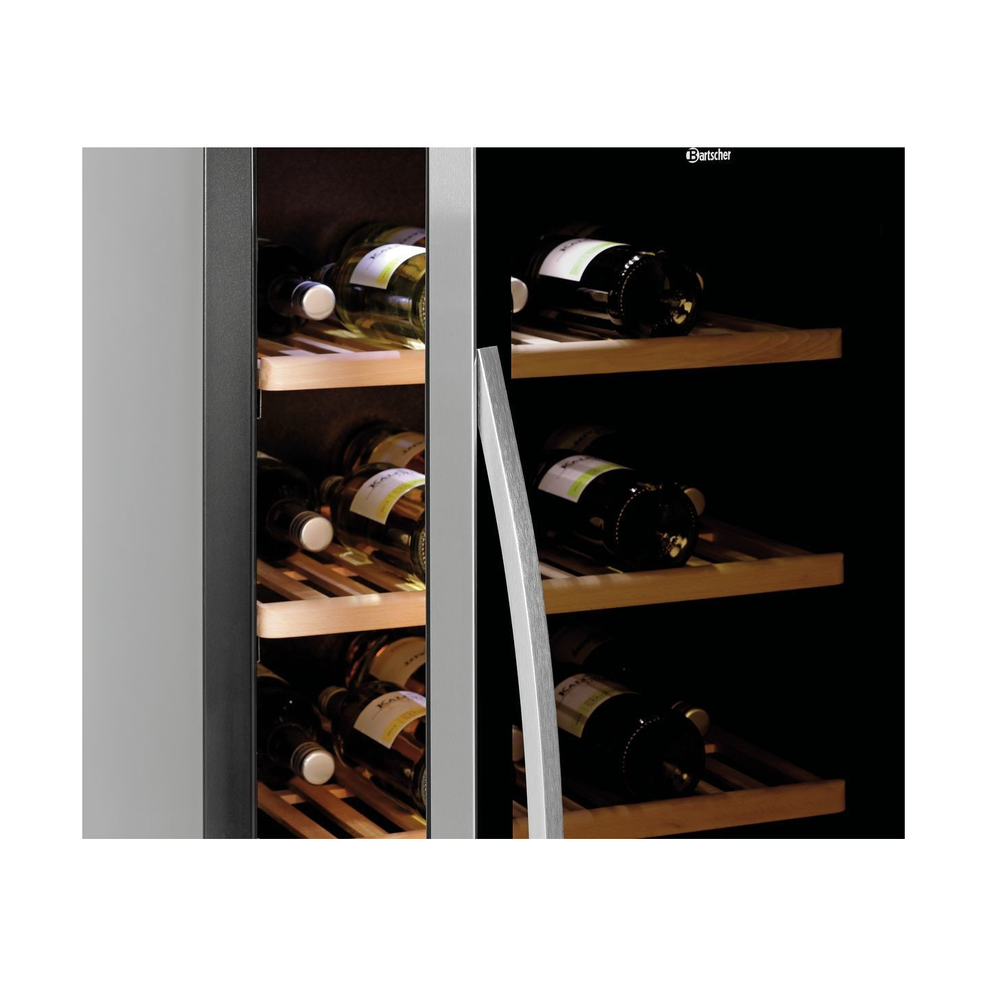 Cave à vin Bartscher 700132 Double zone de température –mondialchr.com