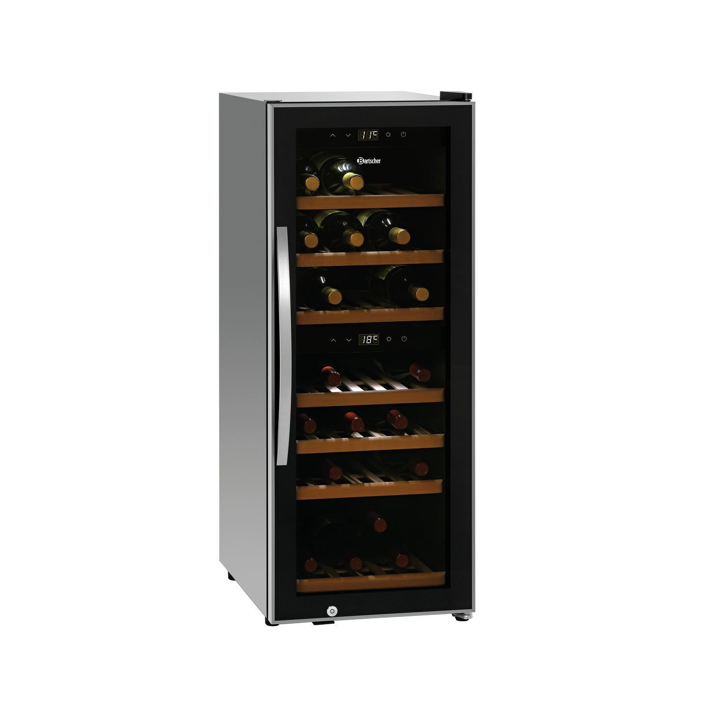 Cave à vin Bartscher 700130 Double zone de température –mondialchr.com