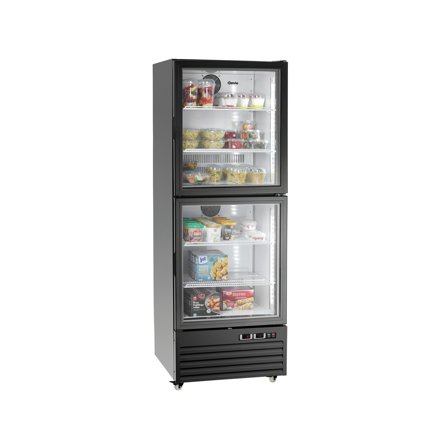 Réfrigérateur combiné 430L Bartscher 700898 Cuisine pro-mondialchr.com