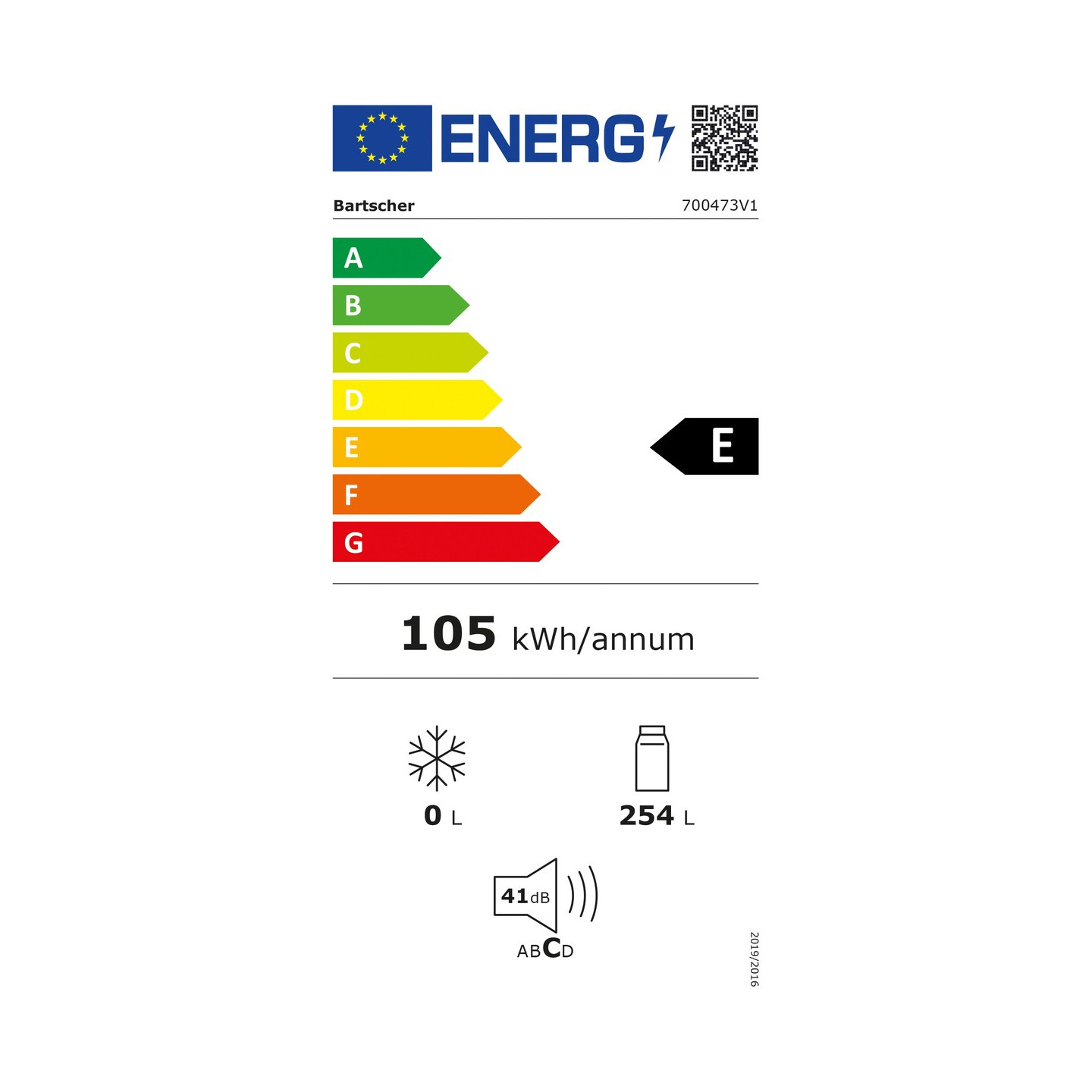 Réfrigérateur à boissons Bartscher 700473V1 Optimale -mondialchr.com