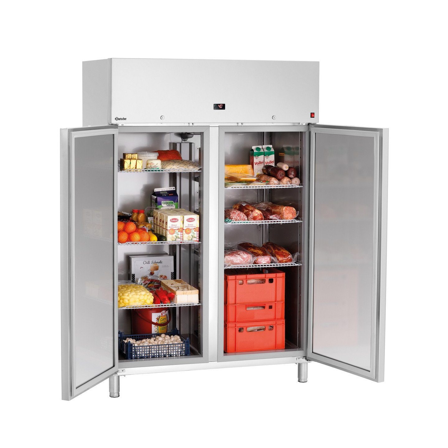Armoire froide positive Bartscher 700416 Qualité pro - mondialchr.com