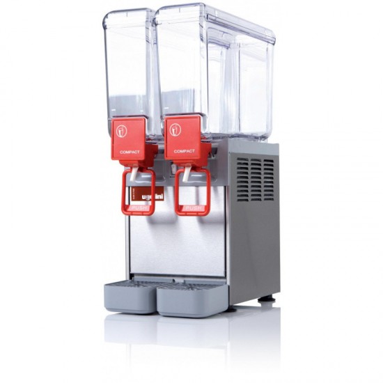 Distributeur de boissons froides 2x8 litres COMPACT UGOLINI