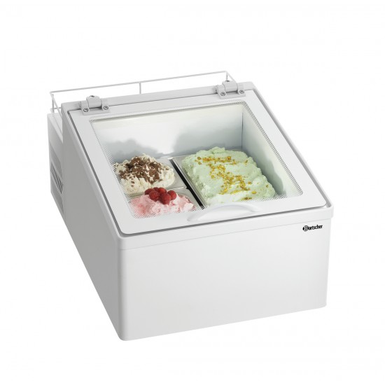 Vitrine à glaces pro 2 bacs de 5L Bartscher 700940 - mondialchr.com