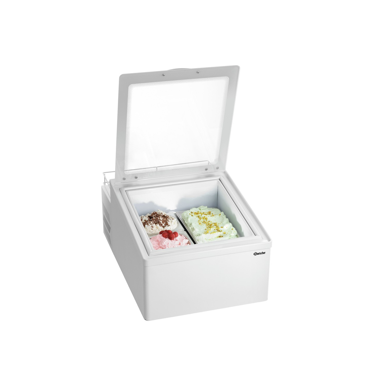 Vitrine à glaces pro 2 bacs de 5L Bartscher 700940 - mondialchr.com