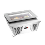 Vitrine à glaces pro 4 bacs de 6.5L Bartscher 700248 - mondialchr.com