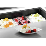 Vitrine à glaces pro 4 bacs de 6.5L Bartscher 700248 - mondialchr.com