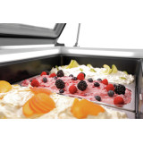 Vitrine à glaces pro 4 bacs de 6.5L Bartscher 700248 - mondialchr.com